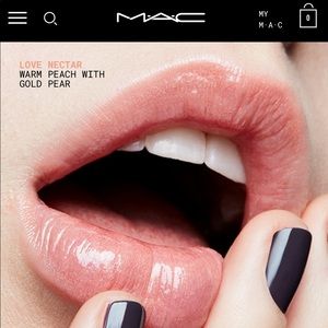 NWOT MAC Lipglass in Love Nectar